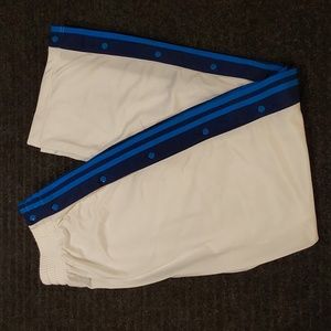 Adidas Rare 90's Vintage Kim Kardashian Tracksuit Pants Size L White/Blue
